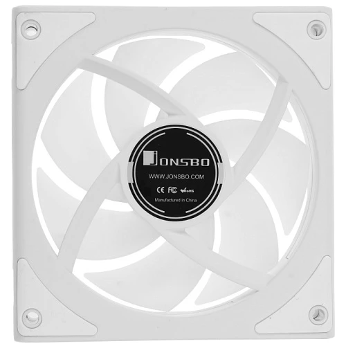 Комплект вентиляторов JONSBO ZK-120W белый, ZK-120W(3 in 1)
