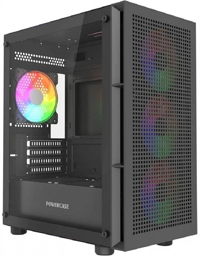 Корпус PowerCase Mistral Micro EM17 черный, Mini-Tower