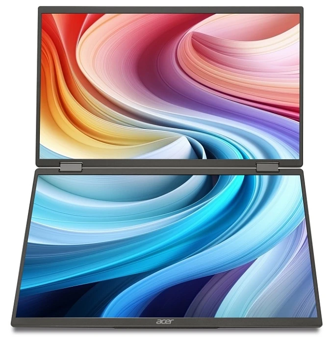 Монитор Acer PD163Qbmiuux, 15.6", черный