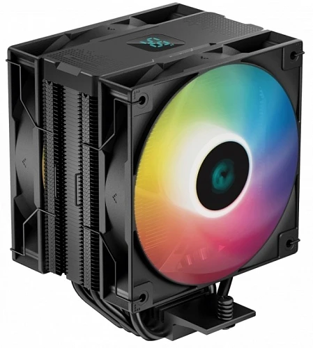 Кулер DEEPCOOL AG400 DIGITAL PLUS черный, R-AG400-BKADMP-G-1