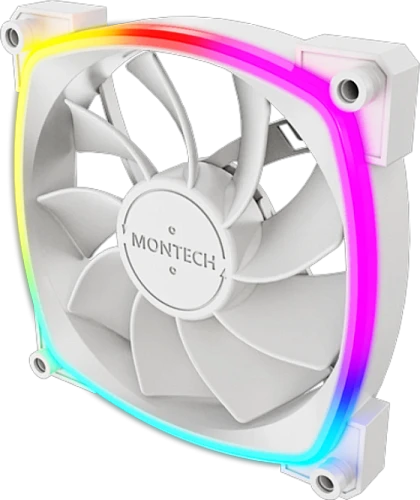 Комплект вентиляторов Montech RX120 белый, RX120W3P