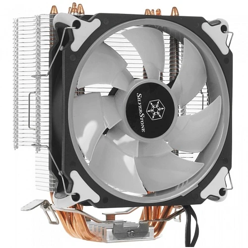 Кулер SilverStone Argon AR12-RGB черный, G530AR12RGB0020