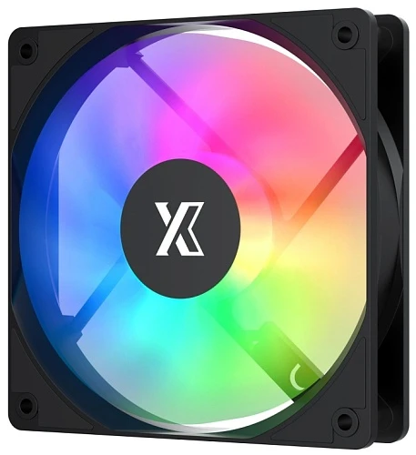 Реверсный вентилятор XASTRA FC120B ARGB reverse черный, FC120-1BA-SRX-GL