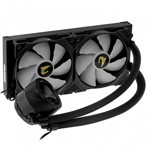 Система охлаждения GIGABYTE GP-AORUS WATERFORCE 280 черная, AORUS WATERFORCE 280