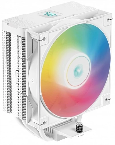 Кулер DEEPCOOL AG400 DIGITAL WH ARGB белый, R-AG400-WHADMN-G-1