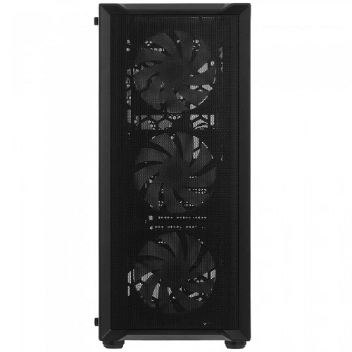 Корпус PowerCase Mistral EA19 черный, Mid-Tower