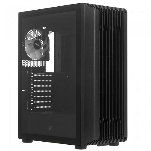 Корпус 1STPLAYER BULLET HUNTER H6 ARGB черный, Mid-Tower
