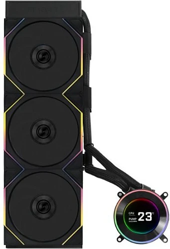 Система охлаждения LIAN LI HYDROSHIFT II LCD-C 360TL черная, G89.GHS2LCD36TB.R0