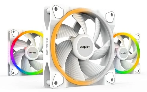 Комплект вентиляторов be quiet! Light Wings WHITE 120mm PWM Triple Pack белый, BL100