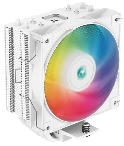 Кулер DEEPCOOL AG400 WH ARGB белый, R-AG400-BKANMC-G-2
