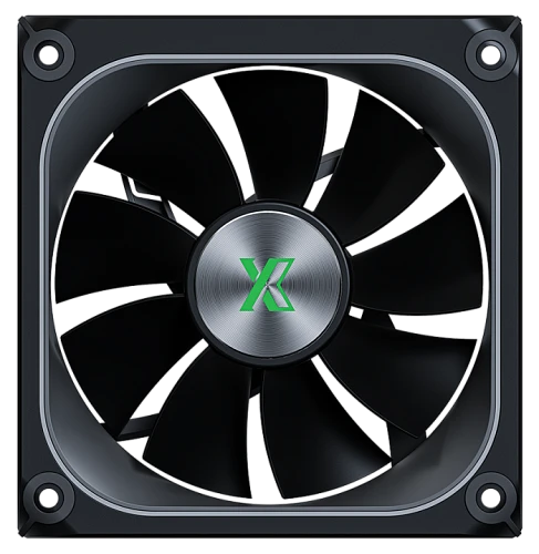 Реверсный вентилятор XASTRA FZ120B ARGB reverse черный, FZ120-1BA-CRX-GL