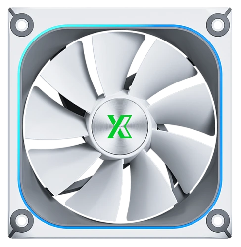 Комплект вентиляторов XASTRA FZ120W ARGB белый, FZ120-3WA-CXX-GL