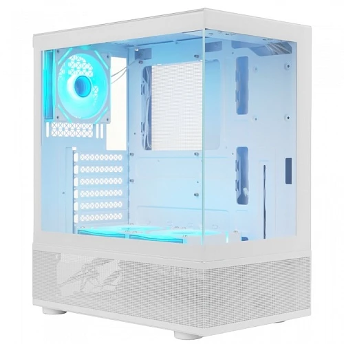 Корпус 1STPLAYER MIKU Mi7-A ARGB белый, Mid-Tower