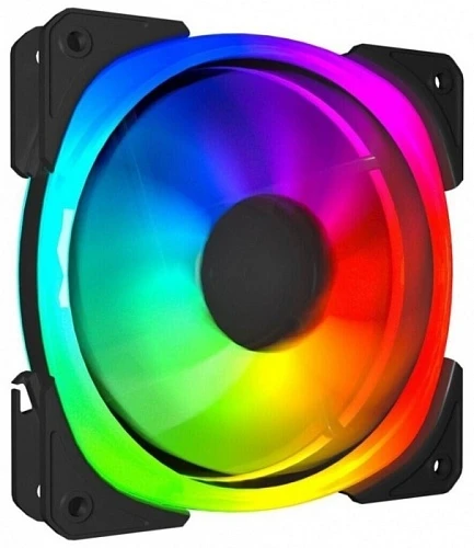 Вентилятор Powercase M21 черный, M21-14 ARGB