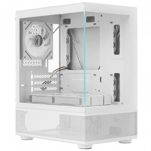 Корпус 1STPLAYER MIKU Mi2-A ARGB белый, Mini-Tower