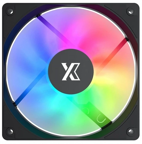 Реверсный вентилятор XASTRA FC120B ARGB reverse черный, FC120-1BA-SRX-GL