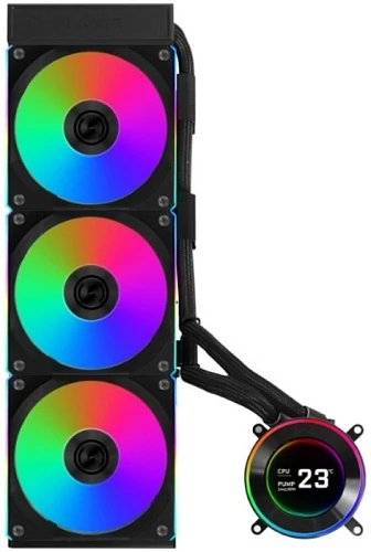 Система охлаждения LIAN LI HYDROSHIFT II LCD-C 360CL черная, G89.GHS2LCD36RB.R0