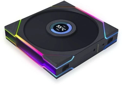 Вентилятор LIAN LI UNI FAN TL WIRELESS LCD 140 черный, G99.14TLLCD1W1B.R0