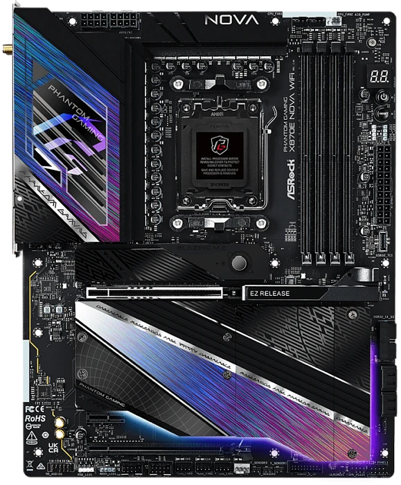 Мат. плата ASRock Phantom Gaming X870E NOVA WIFI, AM5
