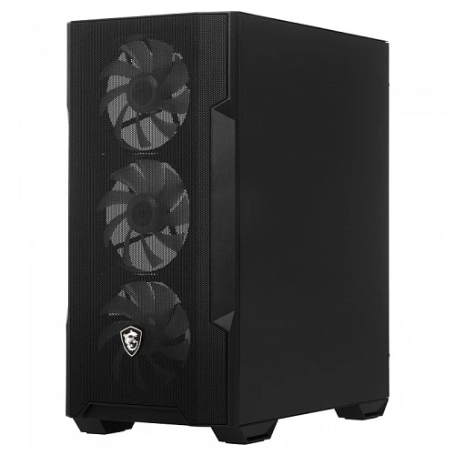 Корпус MSI MAG FORGE M100R черный, Mini-Tower