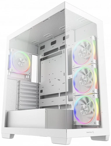 Корпус DEEPCOOL CG580 4F V2 белый, Mid-Tower