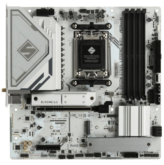 Мат. плата ASRock B850M Steel Legend WiFi, AM5