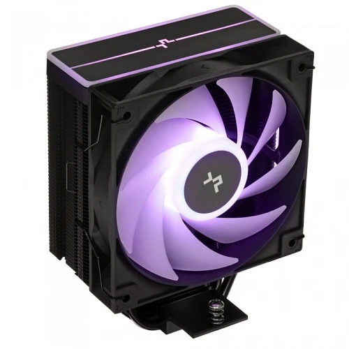 Кулер DEEPCOOL AG400 BK ARGB V2 черный, R-AG400-BKAMMN-GJD