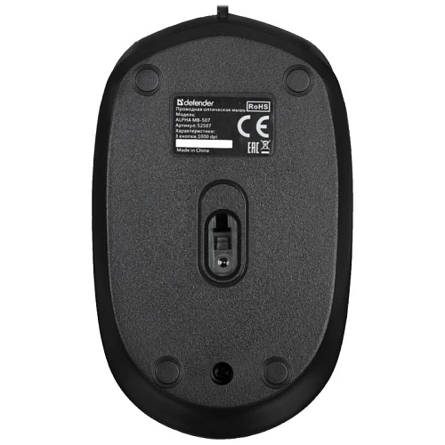 Мышь Defender Alpha MB-507, черный