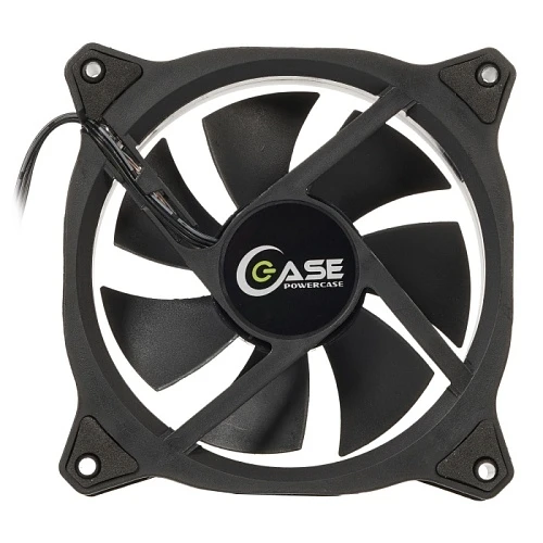 Вентилятор Powercase PF1-3+4 черный