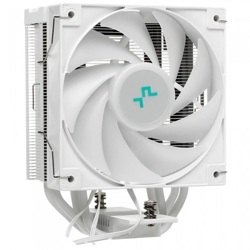 Кулер DEEPCOOL AG400 DIGITAL WH ARGB белый, R-AG400-WHADMN-G-1