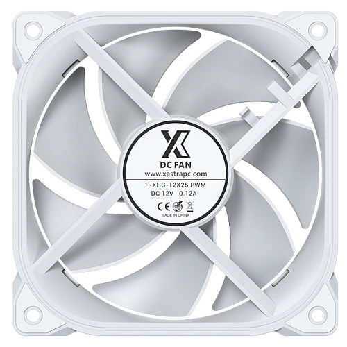 Вентилятор XASTRA FG120W ARGB белый, FG120-1WA-SXX