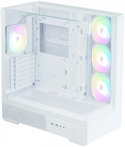 Корпус ZALMAN P40 Prism Plus белый, Mid-Tower