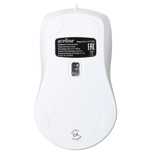 Мышь Aceline CM-710WH, белый