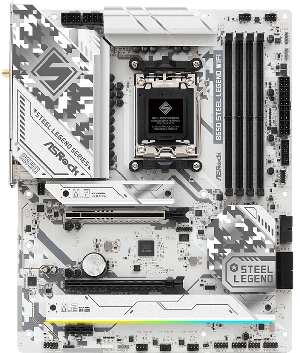 Мат. плата ASRock B650 Steel Legend WiFi, AM5