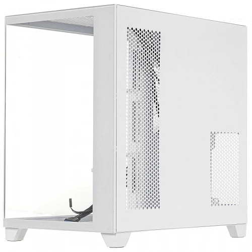 Корпус 1STPLAYER MEGAVIEW MV8-TP белый, Mid-Tower