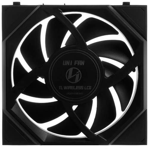 Реверсный вентилятор LIAN LI UNI FAN TL LCD WIRELESS 120-1 REVERS черный, G99.12RTLLCD1W1B.R0