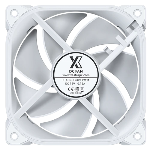 Вентилятор XASTRA FG120W ARGB белый, FG120-1WA-SXX