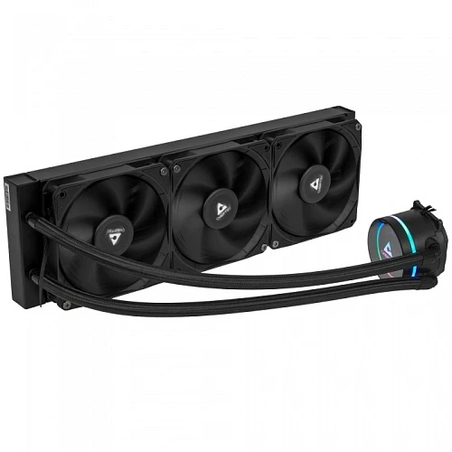 Система охлаждения Chieftec Iceberg 360 DARK черная, CLC-360-BLK