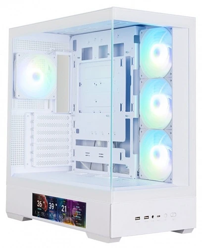 Корпус ZALMAN P40 DS белый, Mid-Tower