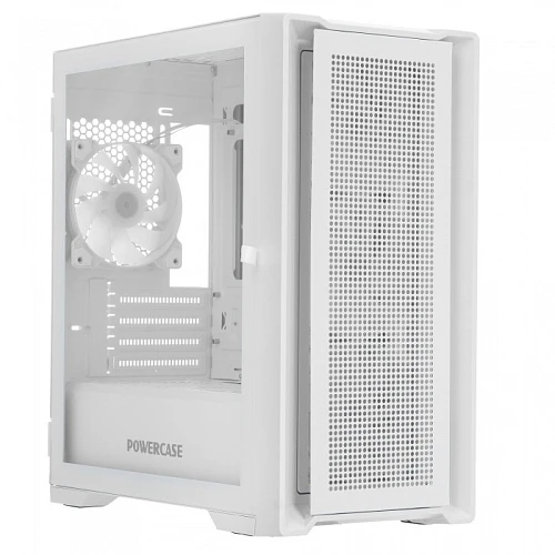 Корпус PowerCase Alisio Micro X4W V2 LE белый, Mini-Tower