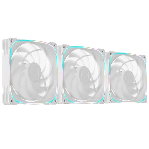Комплект вентиляторов Geometric Future Squama 2503W-14 белый, 1F2503W314000