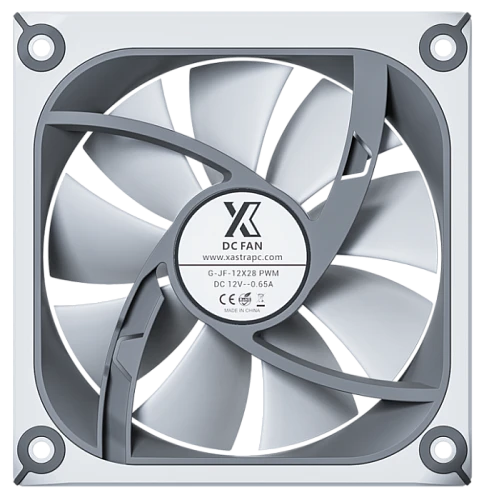 Реверсный вентилятор XASTRA FZ120W ARGB reverse белый, FZ120-1WA-CRX-GL