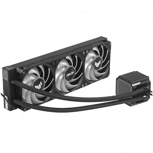 Система охлаждения ASUS TUF GAMING LC III 360 ARGB LCD черная, 90RC01A1-B0EAY0