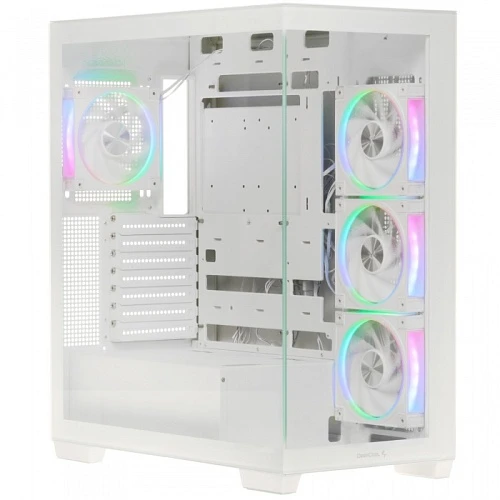 Корпус DEEPCOOL CG580 4F V2 белый, Mid-Tower