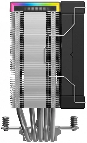 Кулер DEEPCOOL AK500S DIGITAL SE черный, R-AK500S-BKADMN-GJD
