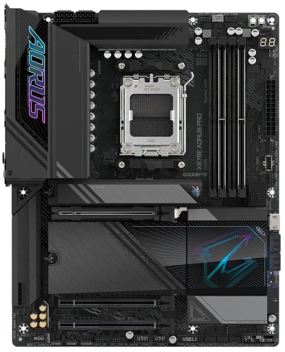 Мат. плата GIGABYTE X870E AORUS PRO, AM5