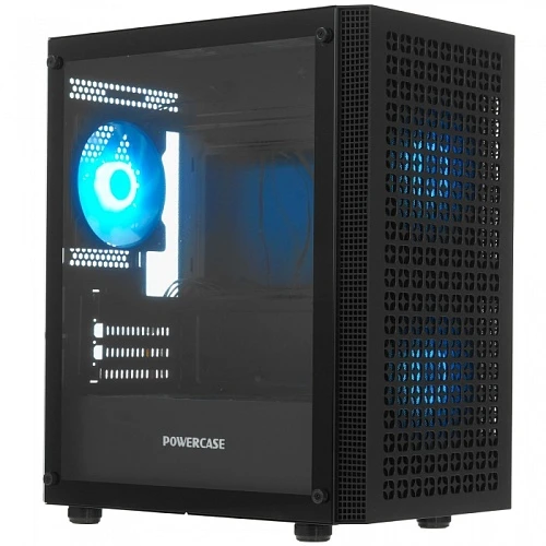Корпус PowerCase Mistral Micro EM18 черный, Mini-Tower