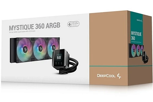 Система охлаждения DEEPCOOL MYSTIQUE 360 ARGB черная, R-LX750-BKADSNC-G-1
