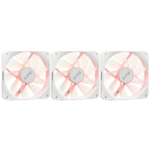 Комплект реверсных вентиляторов ADATA XPG VENTO R 120 ARGB PWM белый, VENTOR120ARGBPWM3C-WHCWW