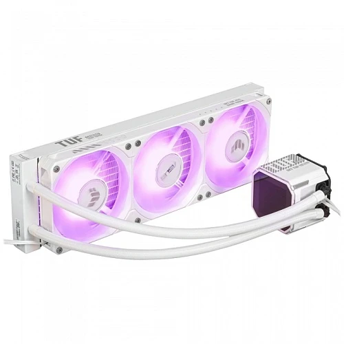 Система охлаждения ASUS TUF GAMING LC III 360 ARGB LCD белая, 90RC01A2-B0EAY0